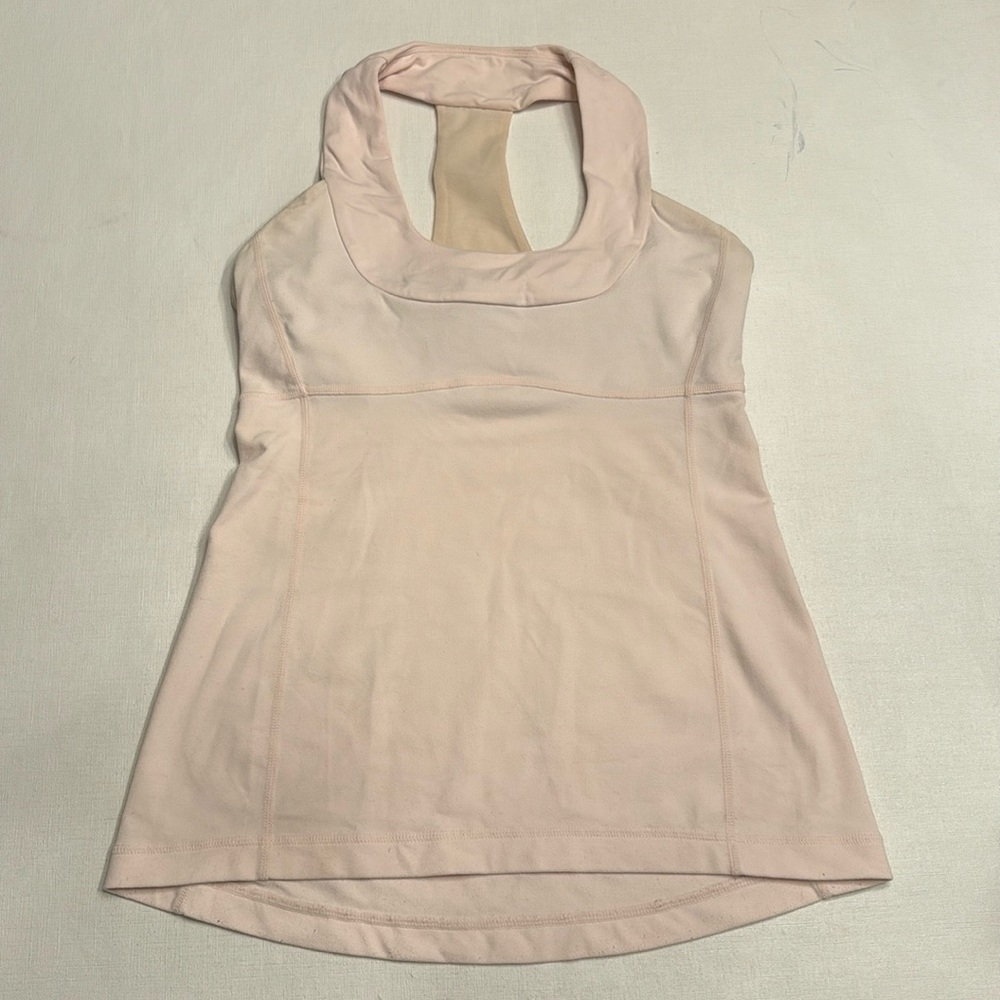 8. Lululemon Scoop Neck Tank Light Pink